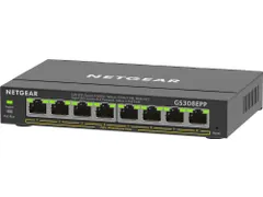 NETGEAR 8-Port Gigabit Ethernet High-Power PoE+ Plus Switch