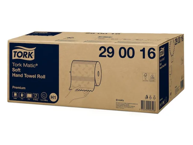 Tork 290016 H1 Matic Handdoekrol Premium 2-laags Wit 100m Pallet
