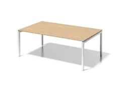 vergadertafel/directiebureau,HxBxD 650-850x2000x1200mm,rechthoekig
