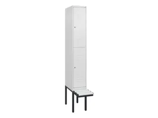 Dubbeldekse dekenkist,HxBxD 2120x300x815mm,1x2vak.,vak B 300mm - 1