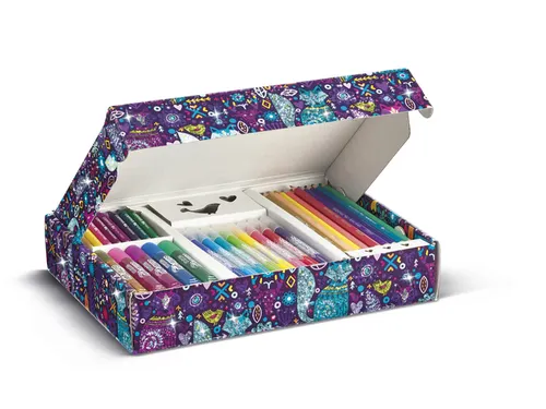 Tekenset Maped Color'Peps glitter 31-delig assorti