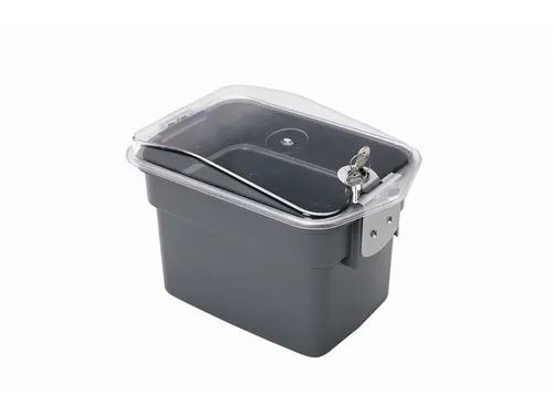 ErgoClean 580918 BOX 7 liter afsluitbaar incl. deksel, grijs