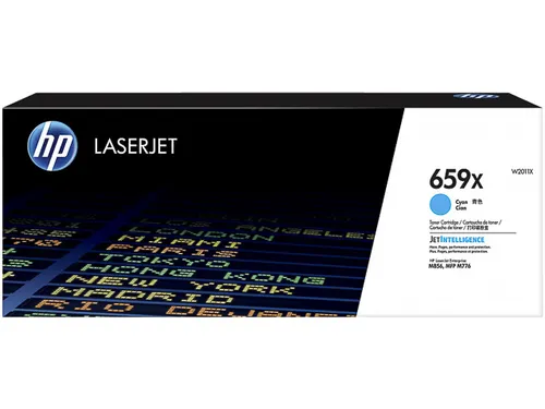 W2011X HP 659X CLJ cartridge cyan HC