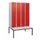 Dubbeldekse dekenkist,HxBxD 1950x1200x815mm,4x2vak.,vak B 300mm