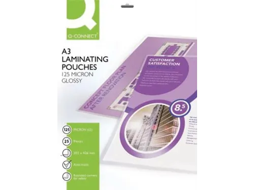 Lamineerhoes A3 Glanzend 303x426mm 2x125 Micron Pak 25 stuks