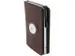 Pasjeshouder Clicksafe RFID jachtleer BR/ZI 6 pasjes met opbergvak voo