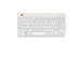 Compact Break ergonomisch toetsenbord Azerty BE Wit draadloos