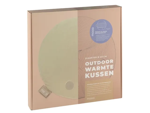 Warmtekussen Mood outdoor rond 40cm beige