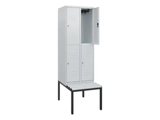 Dubbeldekse dekenkist,HxBxD 1950x600x815mm,2x2vak.,vak B 300mm - 2
