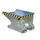 Kiepbak voor spaanders,HxLxB 540x960x640mm,0,15m³,draagverm. 750kg