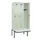 locker met bank,HxBxD 2120x900x815mm,3vak,vak B 300mm,draaigrendel