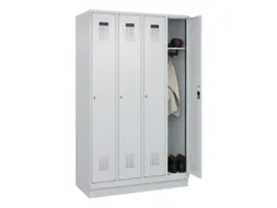 locker,HxBxD 1950x1200x500mm,4vak,vak B 300mm,cil.-slot,sokkel