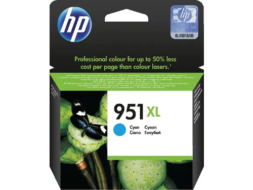HP 951XL Inktcartridge CN046AE Blauw High Capacity Origineel