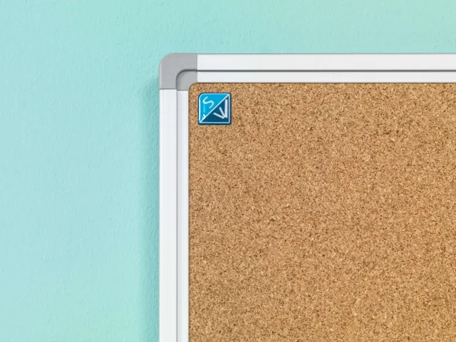 Smit Visual Tableau d’affichage Liège compressé Softline 45x60cm