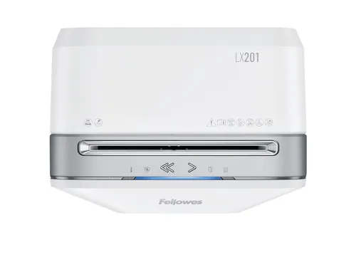 Papiervernietiger Fellowes Powershred LX201 snippers 2x12mm wit