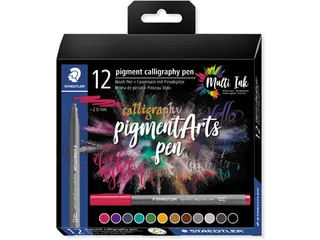 Pigment Arts brush pen Calligraphy 12 stuks - 2