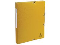 elastobox Exabox geel, rug van 2,5 cm