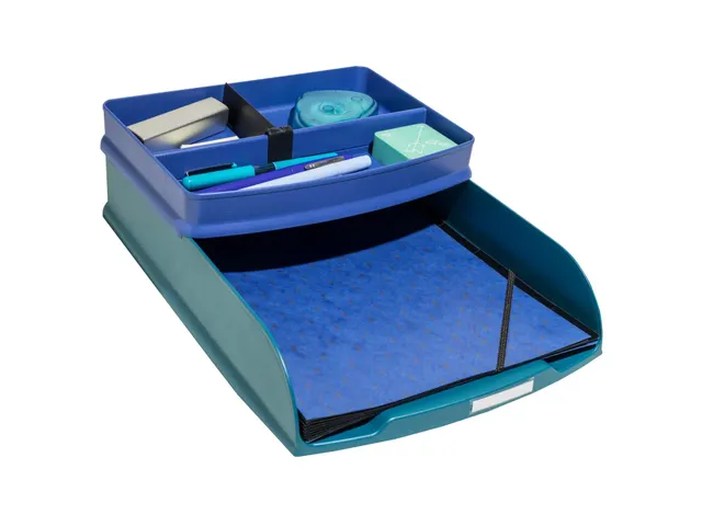 Brievenbak A4 Combo Styli Neo Deco Eendenblauw