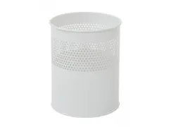 Half geperforeerde papierbak 10 Liter Wit