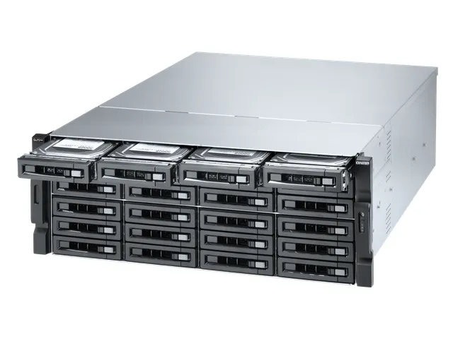 QNAP TS-h2483XU-RP, NAS, Rack (4U), Intel Xeon E, E-2236, Zwart