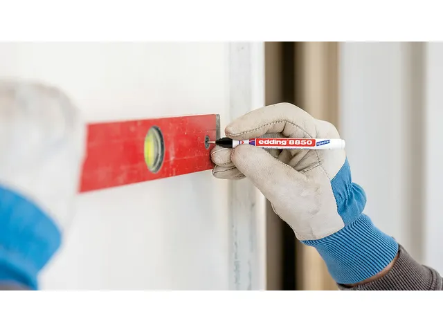 Marqueur Charpentier 8850 ogive 0,7mm noir