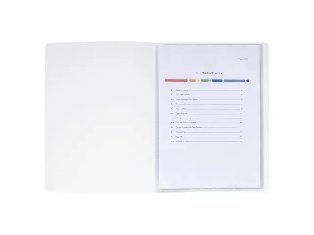 Protège-documents en polypropylène rigide Kreacover 40 vues - A4 - B