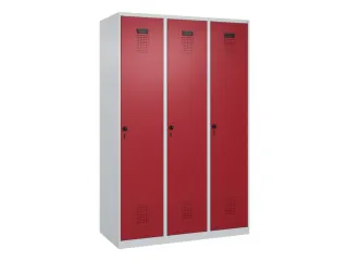 locker,HxBxD 1850x1200x500mm,3vak,vak B 400mm,draaigrendel - 3