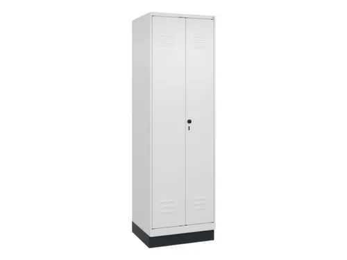 locker voor scheiding van kleding,HxBxD 1950x600x500mm,2vak