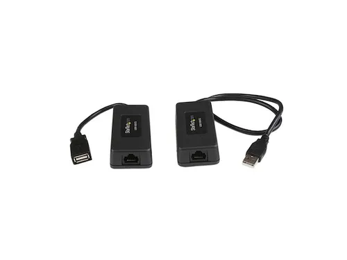 1-poort USB via Cat5 / Cat6 Ethernet Verlenger tot 40m