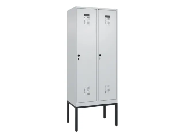 locker voor scheiding van kleding,HxBxD 2120x800x500mm,2vak