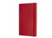 Carnet de notes Moleskine L 130x210mm ligné Soft rouge écarlate