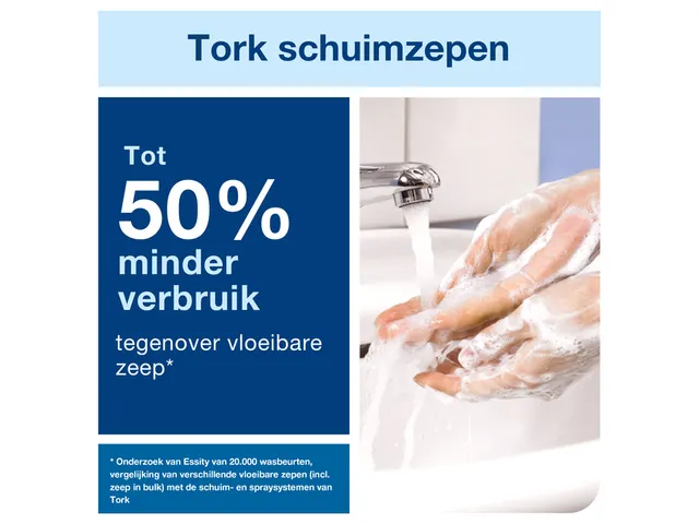 Handzeep Tork S4 extra mild geurvrij allergievriendelijk 1000ml 520701