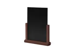 Tafelkrijtbord IEZZY A5 donkerbruin hout