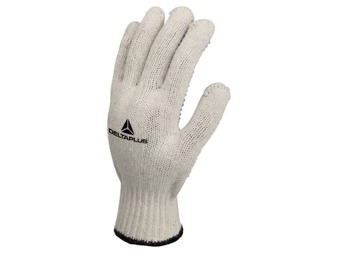 Delta Plus TP169 mechanische handschoenen, wit/blauw, maat 9, 12 paar