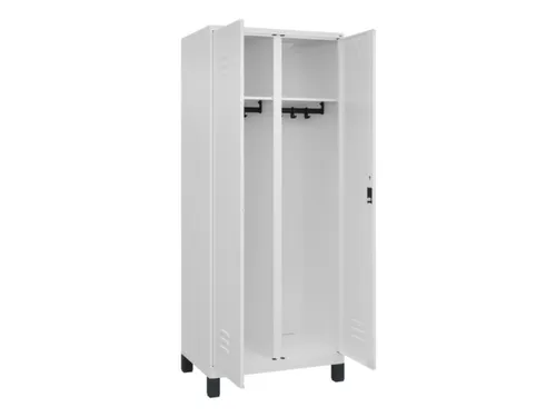 locker voor scheiding van kleding,HxBxD 1950x800x500mm,2vak