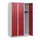 schoollocker,HxBxD 1530x900x500mm,3vak,vak B 300mm,draaigrendel