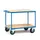 Zware Tafelwagens 2402 600kg 2 Etages 1000x700mm Houten Plaat