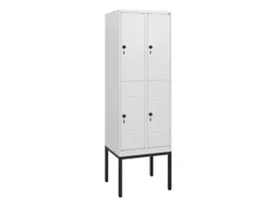 dubbeldekse locker,HxBxD 1950x600x500mm,2x2vak.,vak B 300mm