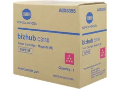 A0X5355 Konica Bizhub C3110 Toner Magenta
