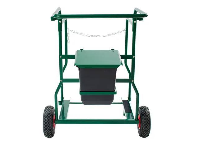 Containerkar voor 1x 240 Liter container Groen