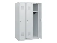 schoollocker,HxBxD 1530x900x500mm,3vak,vak B 300mm,draaigrendel