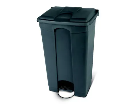 Afvalbak 90 liter HxBxD 820x412x500mm PP grijs