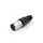 Mannelijke 3P Xlr Plug - Vernikkeld - Zwart