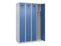 locker voor scheiding van kleding,HxBxD 1850x1200x500mm,4vak