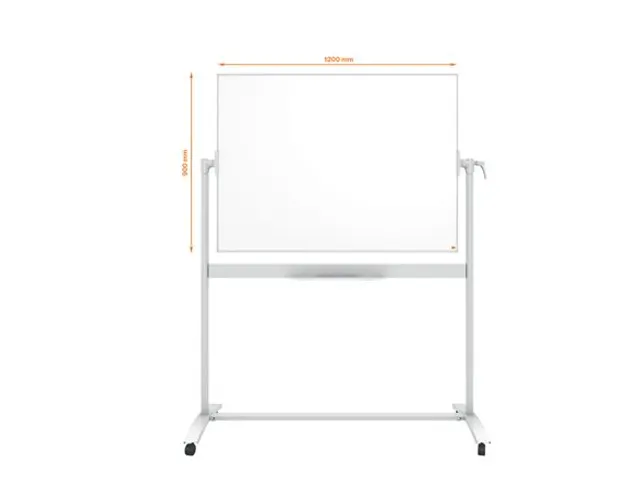 Whiteboard Nobo Kantelbord Classic 90x120cm gelakt staal