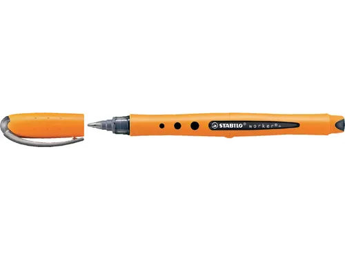 Rollerpen STABILO worker 2018/46 medium zwart