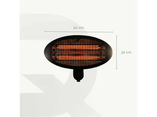 Terrasverwarmer BRASQ PHW100 hangend elektrisch - 3