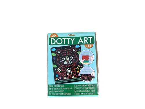 Knutselset 3D Dotty art assorti