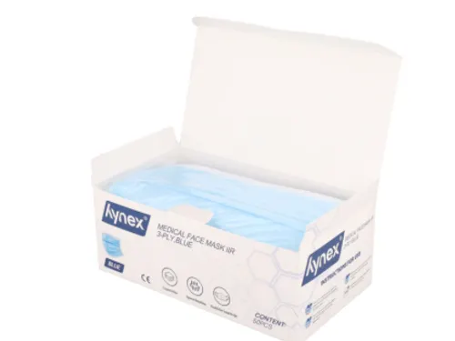 Mondmasker Hynex IIR 3-laags 50 stuks blauw
