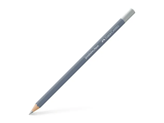 Aquarelkleurpotlood Goldfaber 251 zilver